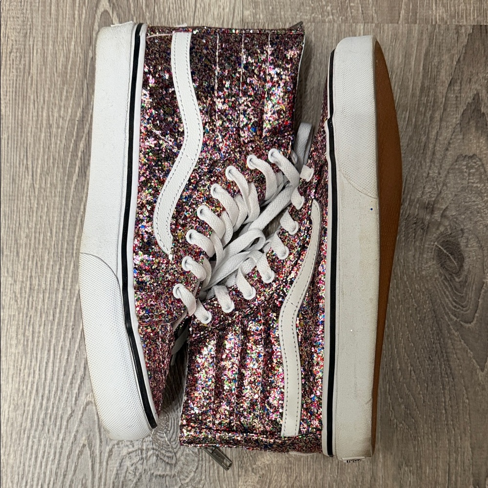 Vans Glitter High-Top Sneakers
